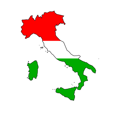 Fexwear Italy map 450