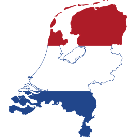 Fexwear Netherlands map