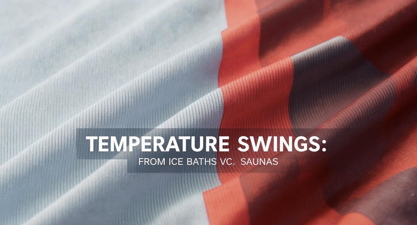 Temperature Swings: From Ice Baths to Saunas