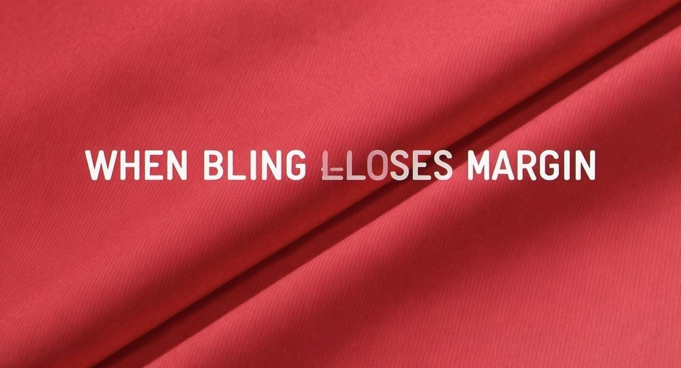 Embellishment Economics: When Bling Loses Margin